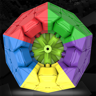 QiYi QiHeng S Stickerless Megaminx Magic Cube